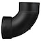 Charlotte Pipe And Foundry Charlotte Pipe 4 in. Hub X 4 in. D Spigot ABS 90 Degree Elbow ABS003021200 - alternate 3